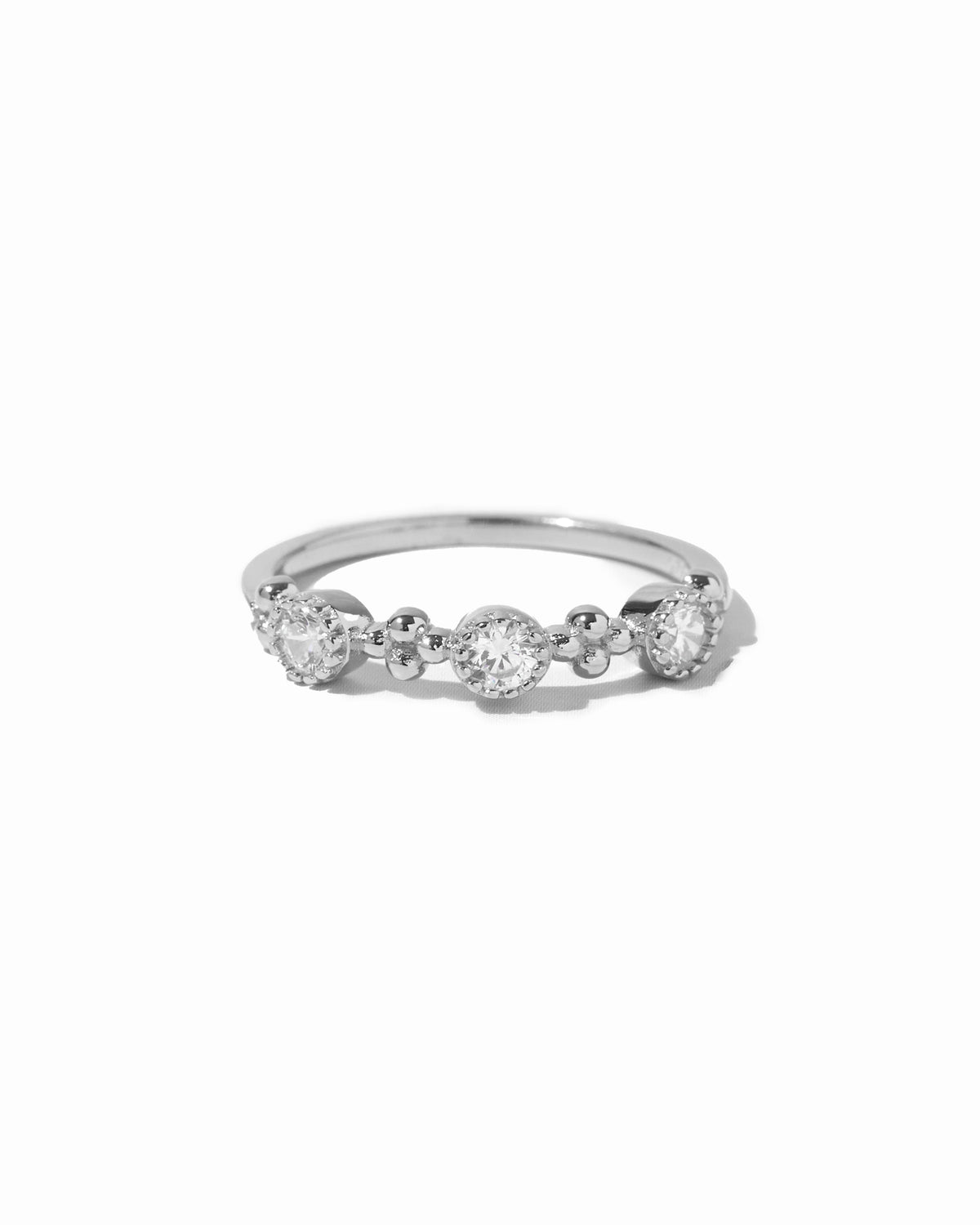 Olivia Sterling Silver Stacking Ring