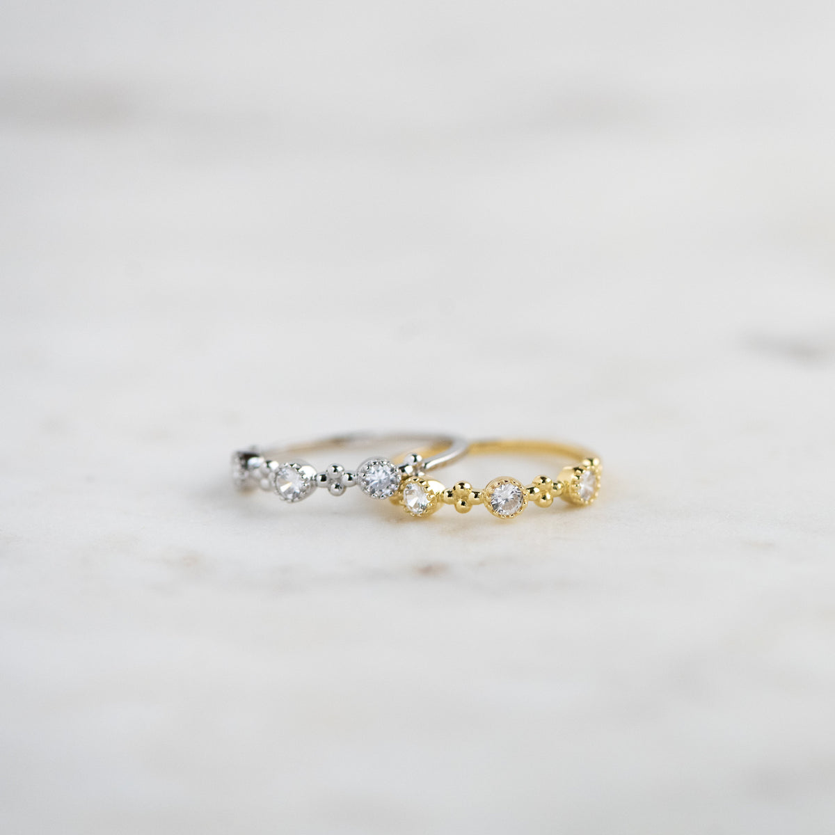 Olivia Sterling Silver Stacking Ring
