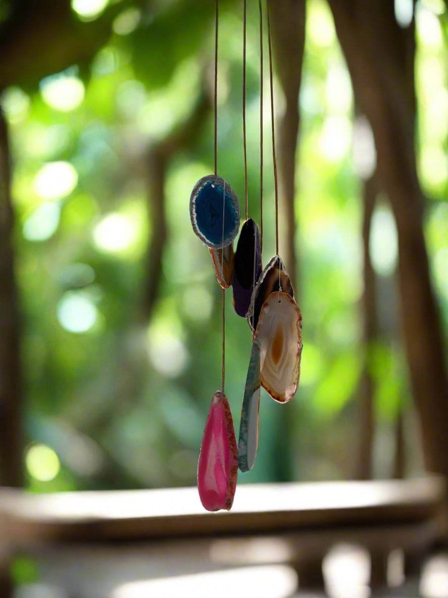 Large 7 pc. Agate Wind Chime