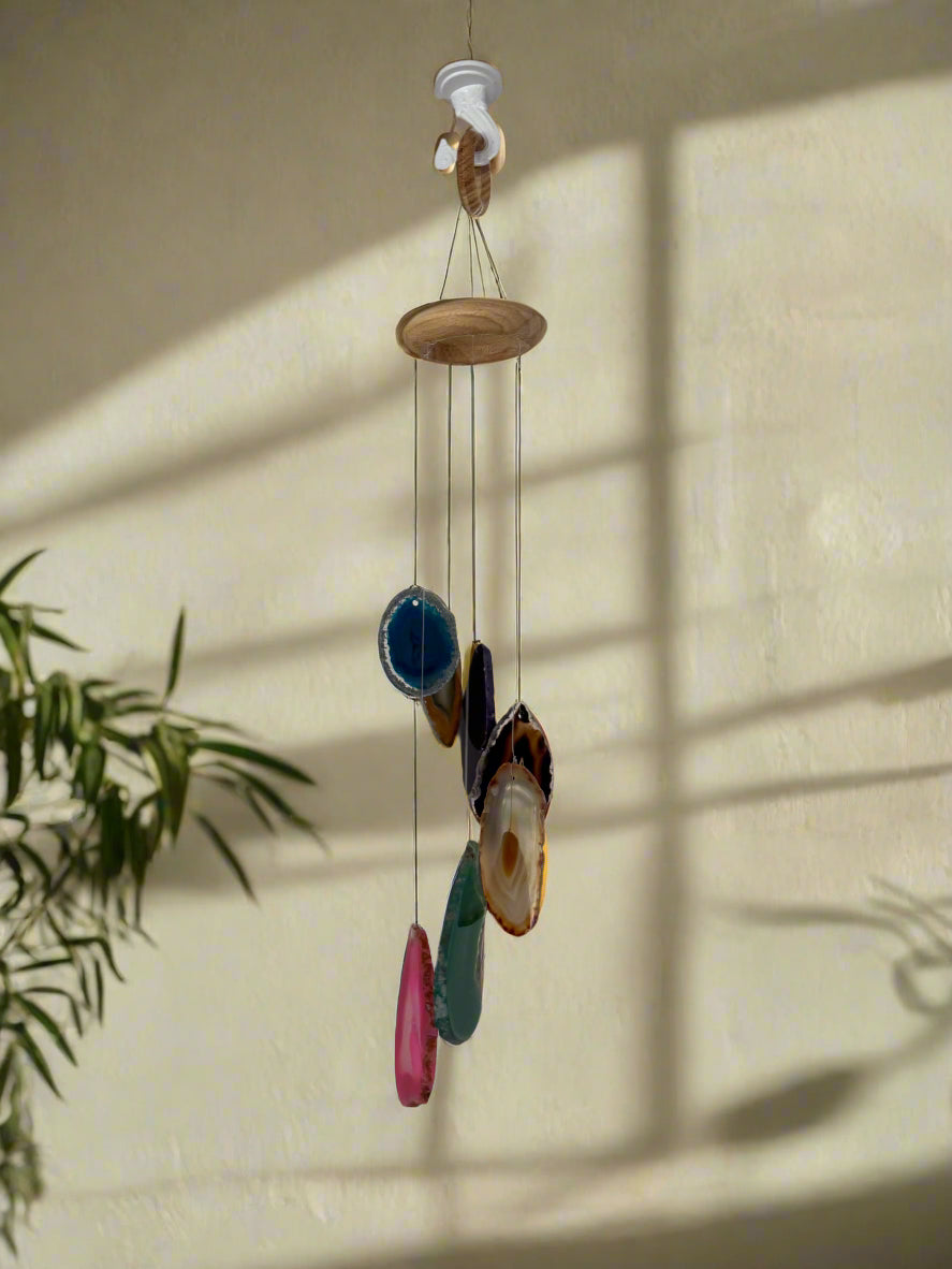 Large 7 pc. Agate Wind Chime