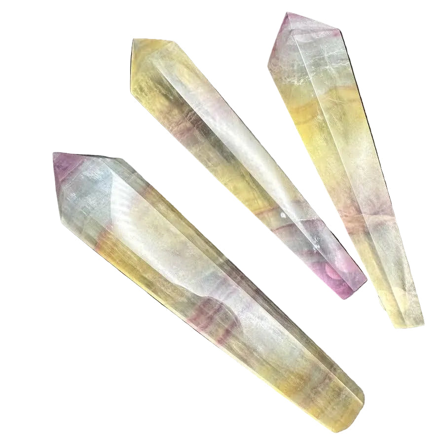 Yellow Candy Fluorite Wand